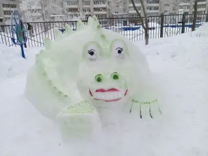 Снежные постройки