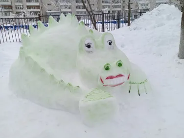 Снежные постройки